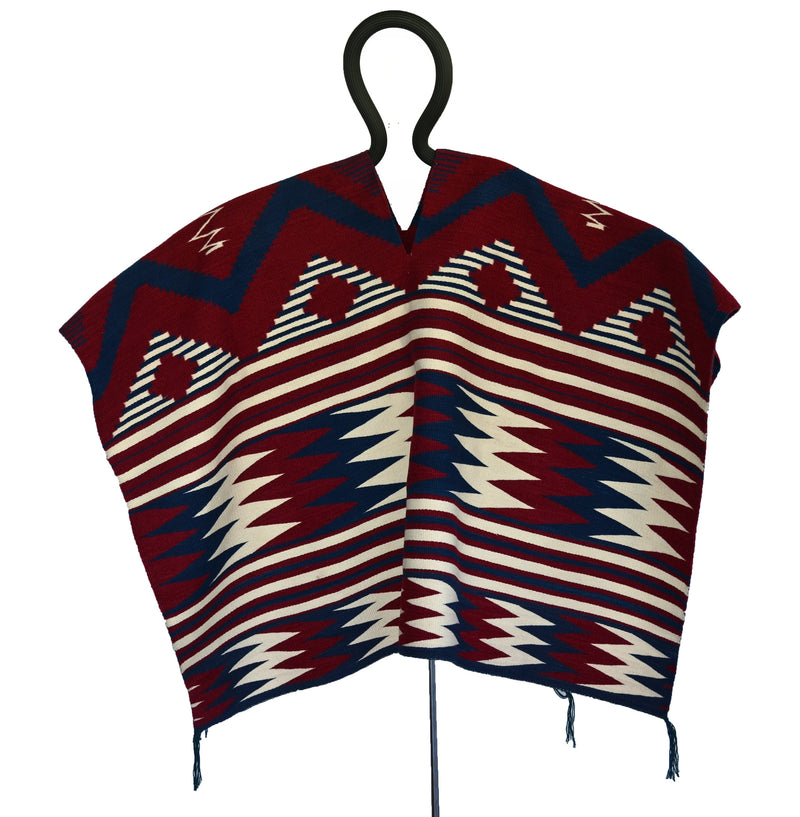 TYLER outlet BOE NAVAJO AZTEC PONCHO MULTI Sz S