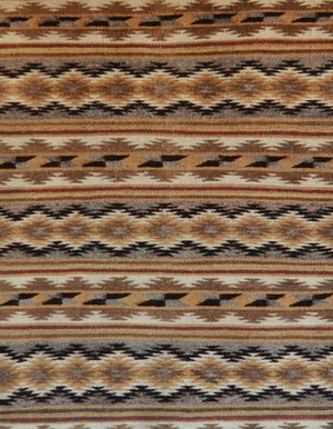 Chinle Double Navajo Saddle Blanket : 3437 : 30" x 46" (2'6" x 3'10")