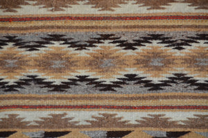 Chinle Double Navajo Saddle Blanket : 3437 : 30" x 46" (2'6" x 3'10")