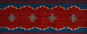 Pictorial Navajo Weaving : GH : Churro 1753 : 22.5" x 31.5" (1'10.5" x 2'7.5")