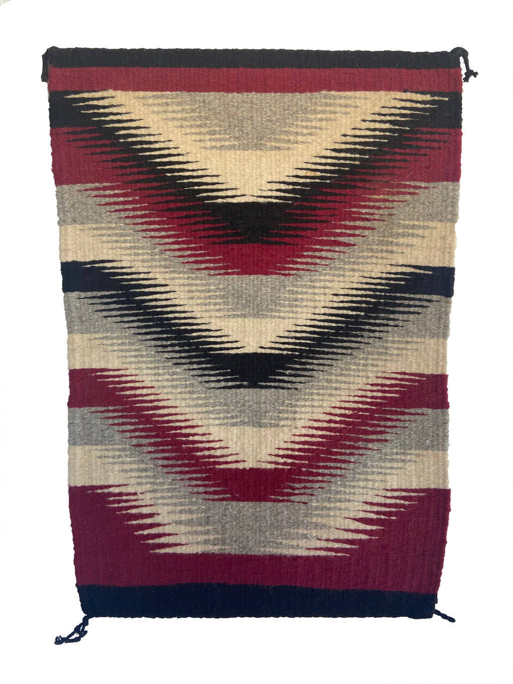 Throw Navajo Weaving : 3432 : 14" x 23" (1'2" x 1'11")