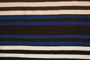 1st Phase Chief Blanket : Navajo Rug :  Tanisha Witman : Churro 1757 : 36" x 53" (3' x 4'5")